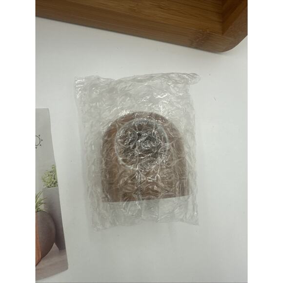 Bamboo 5-in-1 Alarm Clock Wireless Charging Station for Samsung Galaxy Read Desc - Picture 5 of 5